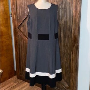 Calvin Klein Color Block Dress